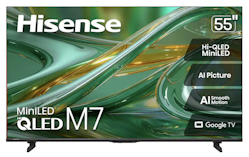 Hisense 55M7SR M7 MiniLED Series 55" 4K UHD Smart Roku TV for $340 + free shipping
