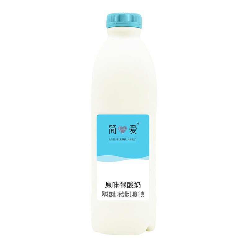 简爱 裸酸奶 原味 1.08kg