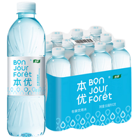 怡宝 本优天然水包装饮用水555ml*12瓶 量贩装