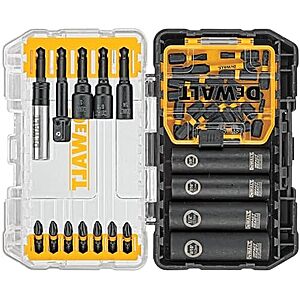 35-pc DeWALT Impact Ready FlexTorq Screwdriver Bit Set $21