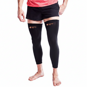 2-Pk Copper Joe Copper-Infused Full Leg Compression Sleeves (Various Sizes) $19 + Free S&H
